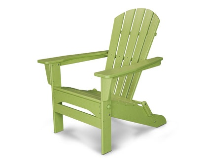 POLYWOOD® Palm Coast Folding Adirondack in Lime