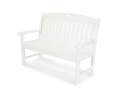 POLYWOOD® Nautical 48" Bench in White