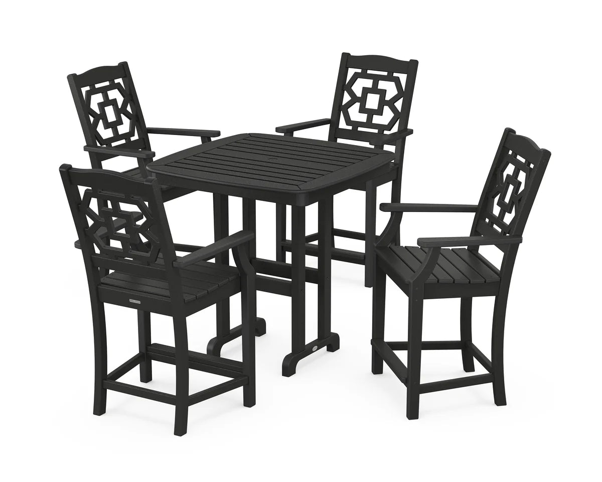 Chinoiserie 5-Piece Counter Set