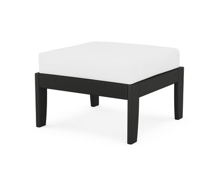 Unbranded Modular Ottoman - Classic in Black / Natural