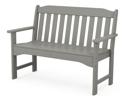 Country Living Cottage 48" Bench in Slate Grey