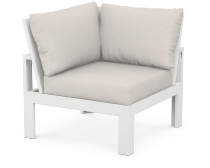 Unbranded Modular Corner Chair in White / Cast Ash