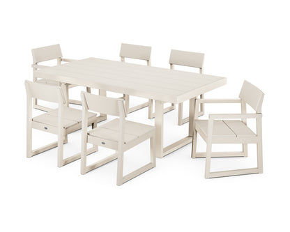 POLYWOOD® EDGE 7-Piece Dining Set in Sand