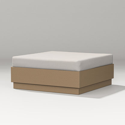 PW Designer Series Elevate Lounge Ottoman in Vintage Sahara / Cast Ash