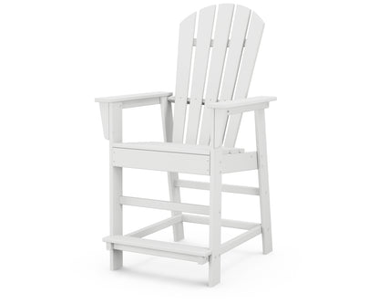 POLYWOOD® South Beach Counter Chair in White
