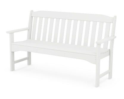 Country Living Cottage 60" Bench in White