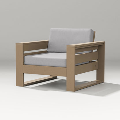PW Designer Series Latitude Lounge Chair in Vintage Sahara / Granite