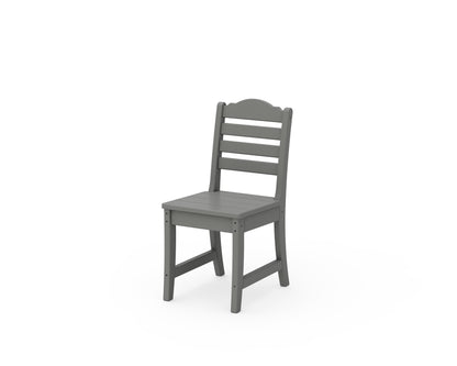 POLYWOOD® Savannah Kids Dining Chair in Slate Grey