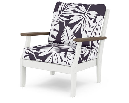 Braxton Deep Seating Chair - White