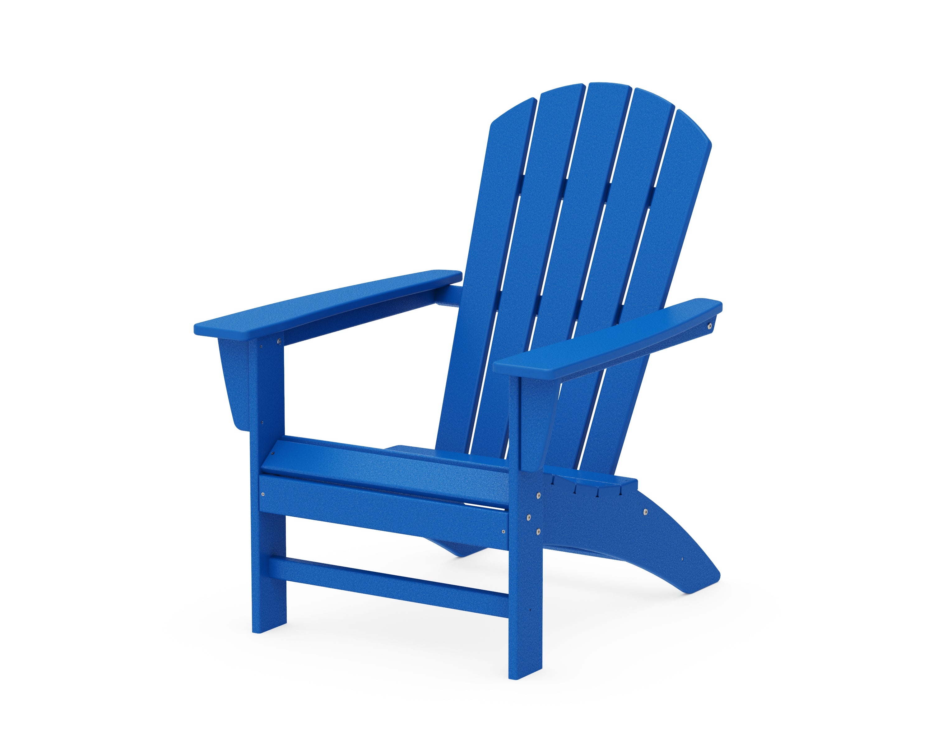 POLYWOOD® Nautical Adirondack Chair in Pacific Blue
