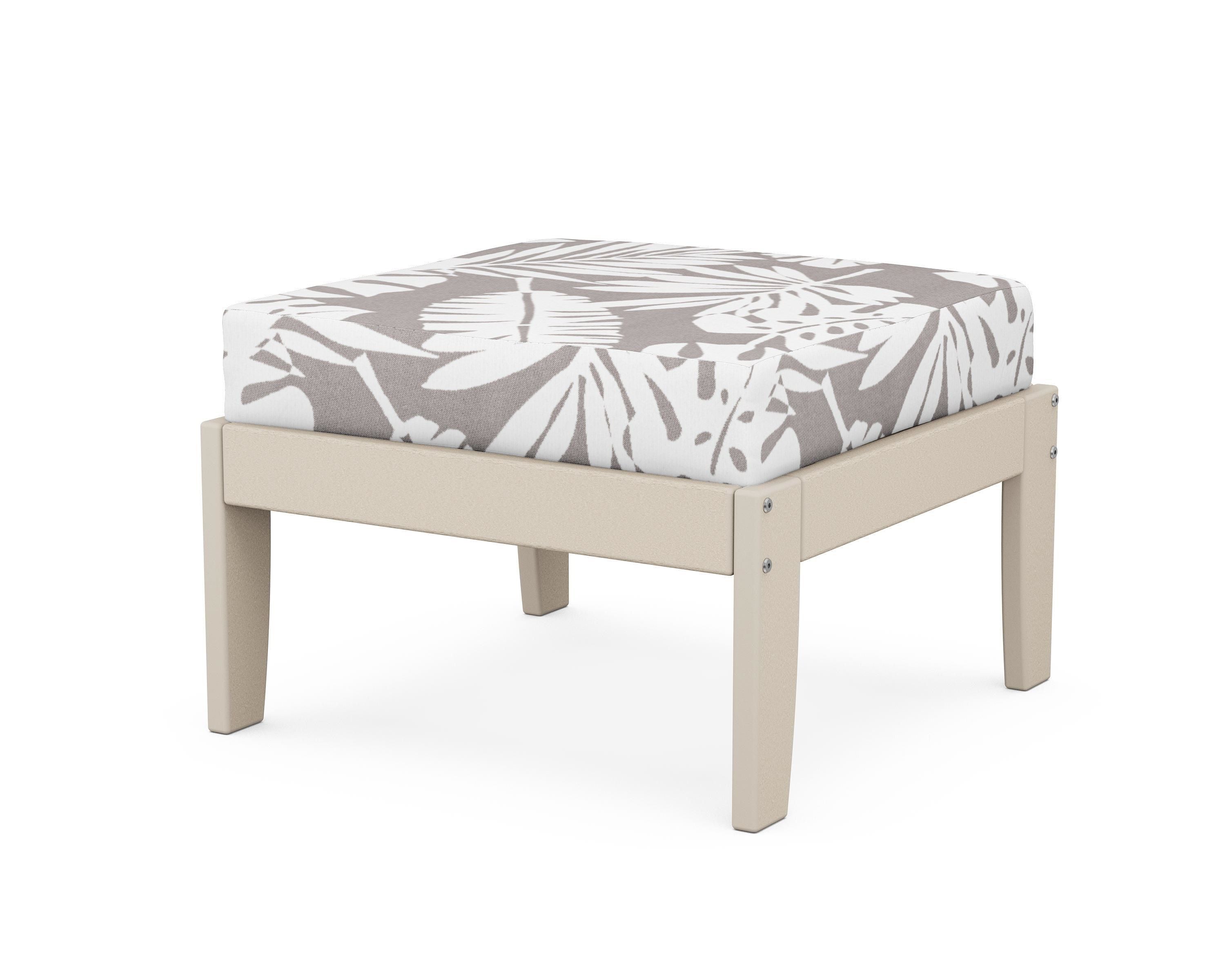 Unbranded Modular Ottoman - Classic in Sand / Leaf Grey Mist