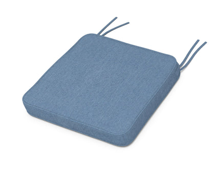 Martha Stewart by POLYWOOD® Chinoiserie Side Chair Seat Cushion in Sky Blue
