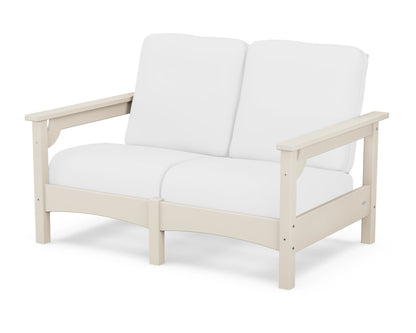 POLYWOOD® Club Loveseat in Sand / Natural