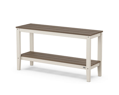 POLYWOOD® Newport 55" Console Table in Sand / Kona