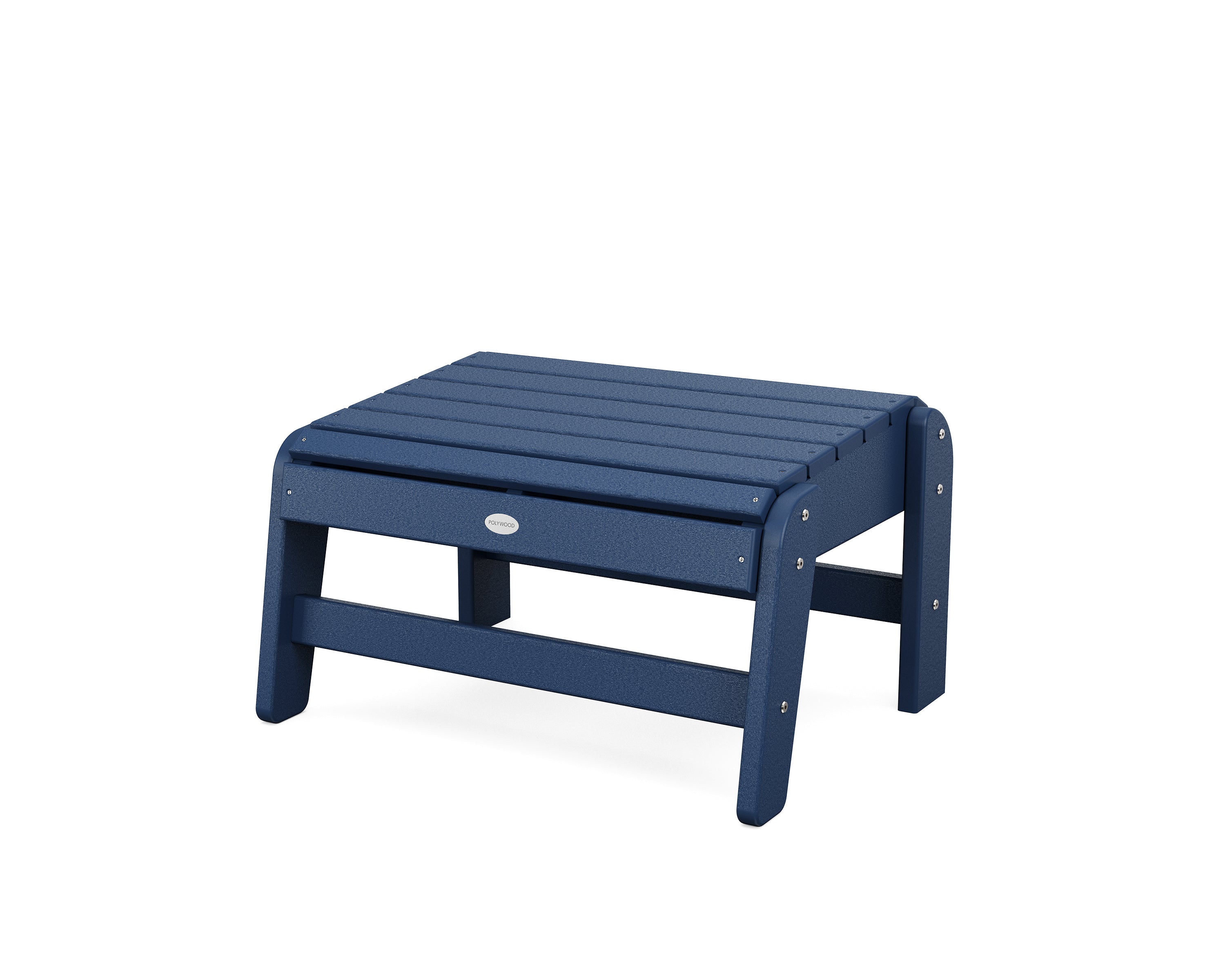 POLYWOOD® Grand Adirondack Ottoman in Navy
