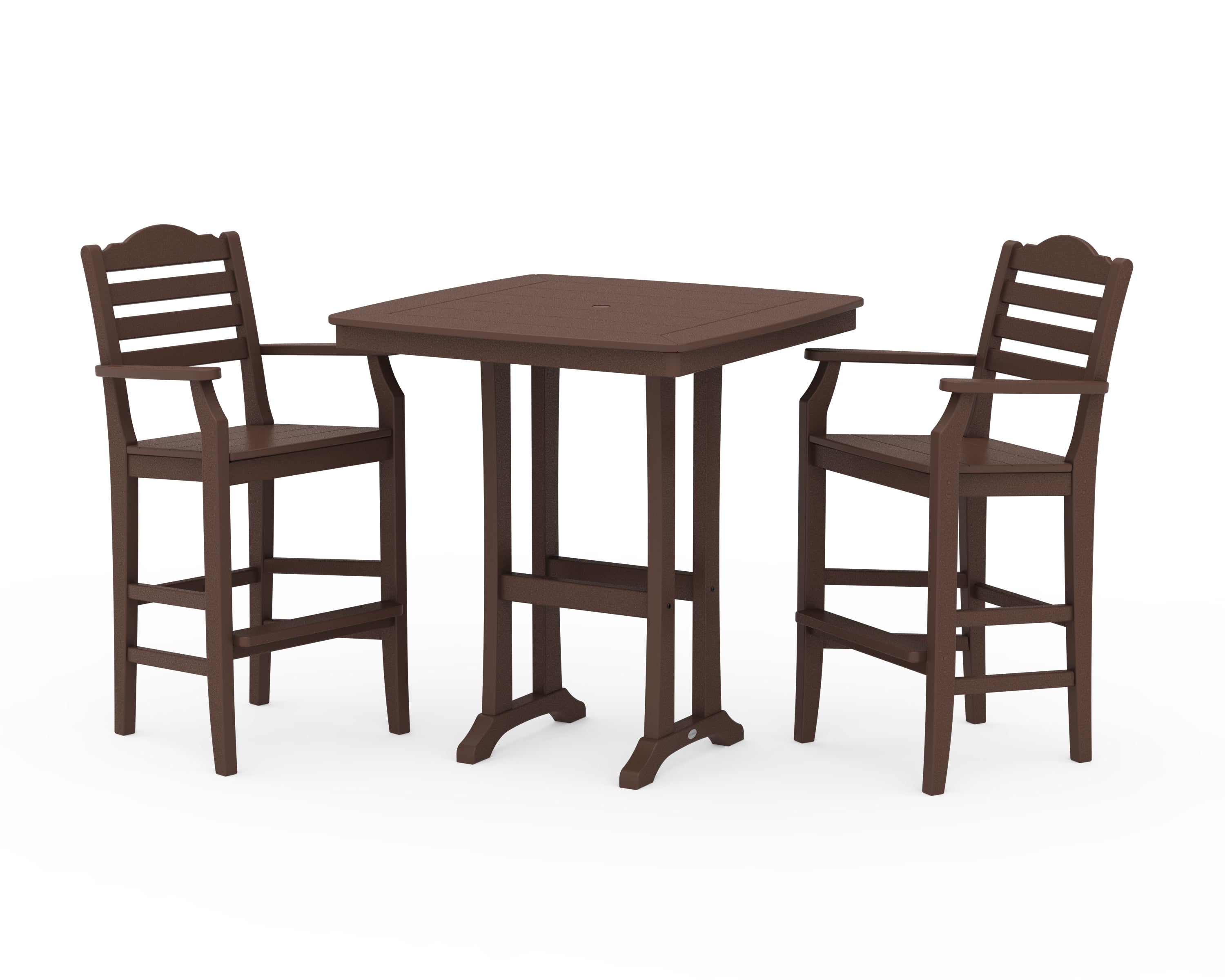 Draper James™ by  POLYWOOD® Savannah 3-Piece Bar Set in Mahogany