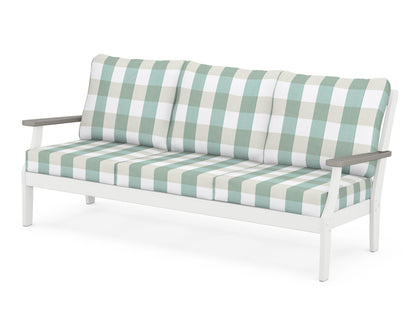 Braxton Deep Seating Sofa - White