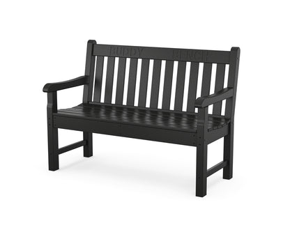 POLYWOOD® 48" Buddy Bench in Black