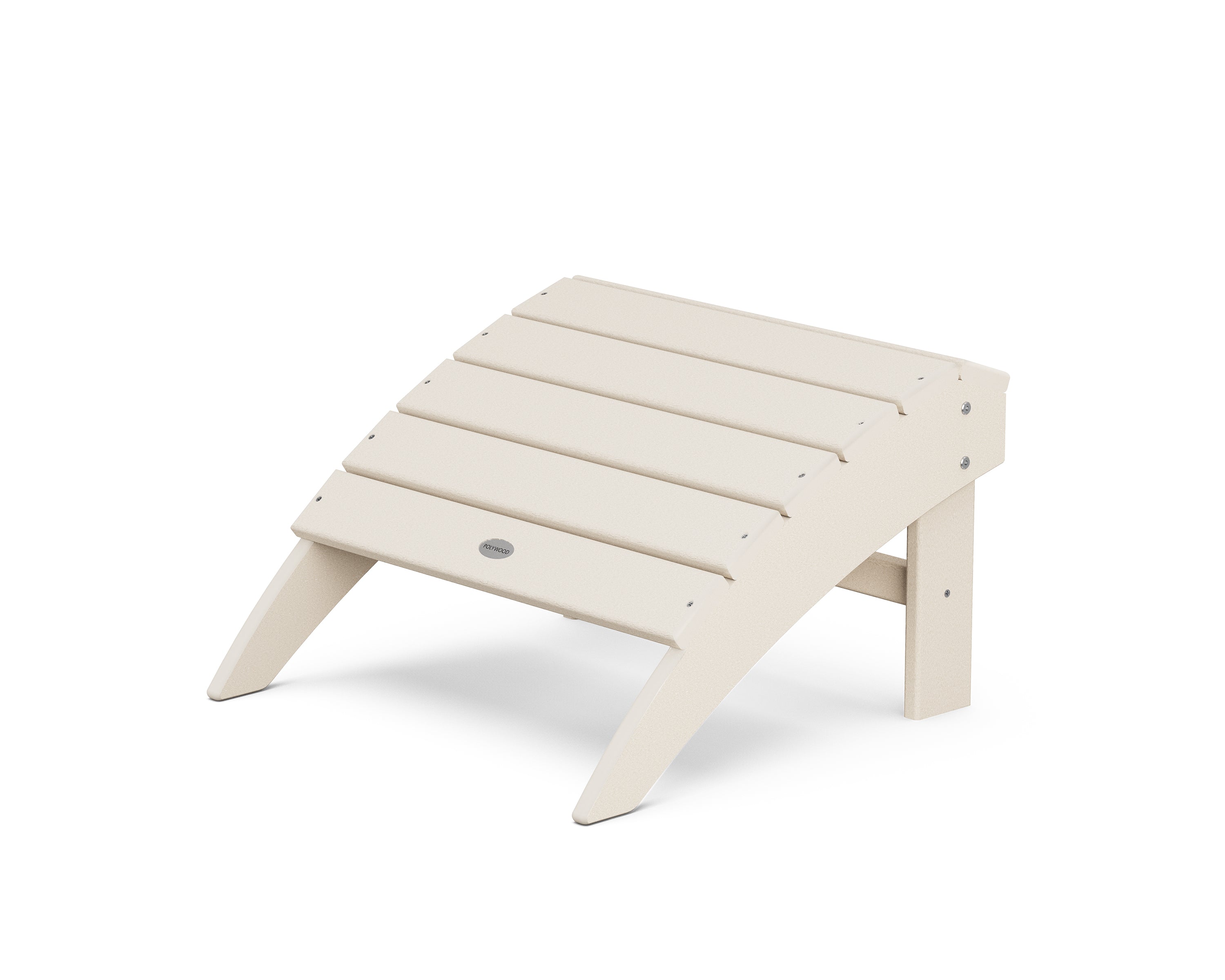 POLYWOOD® Vineyard Adirondack Ottoman in Sand