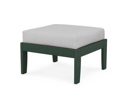 Unbranded Modular Ottoman - Classic in Green / Granite