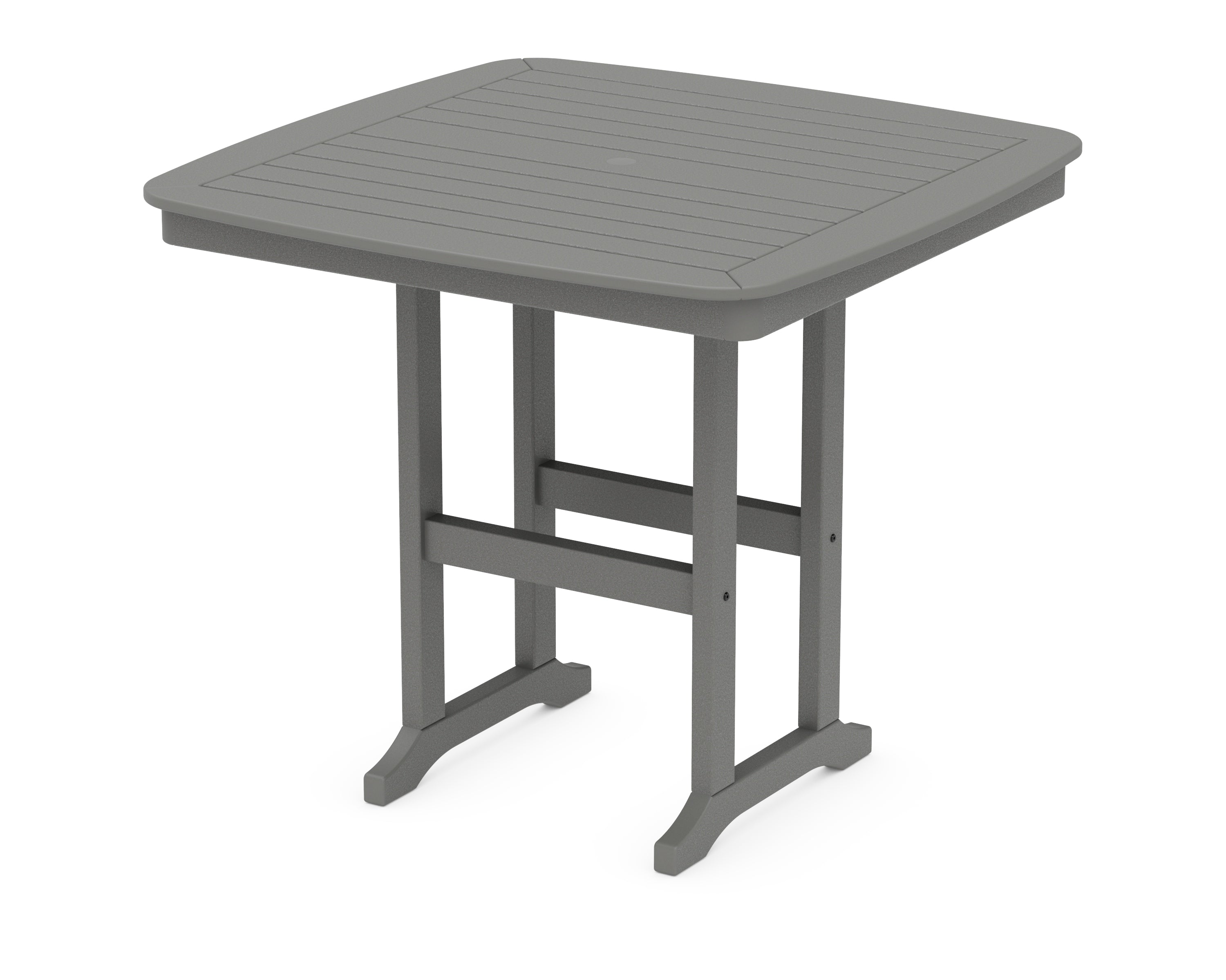 POLYWOOD® Nautical 44" Counter Table in Slate Grey
