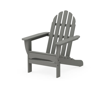 POLYWOOD® Classic Adirondack Chair in Slate Grey