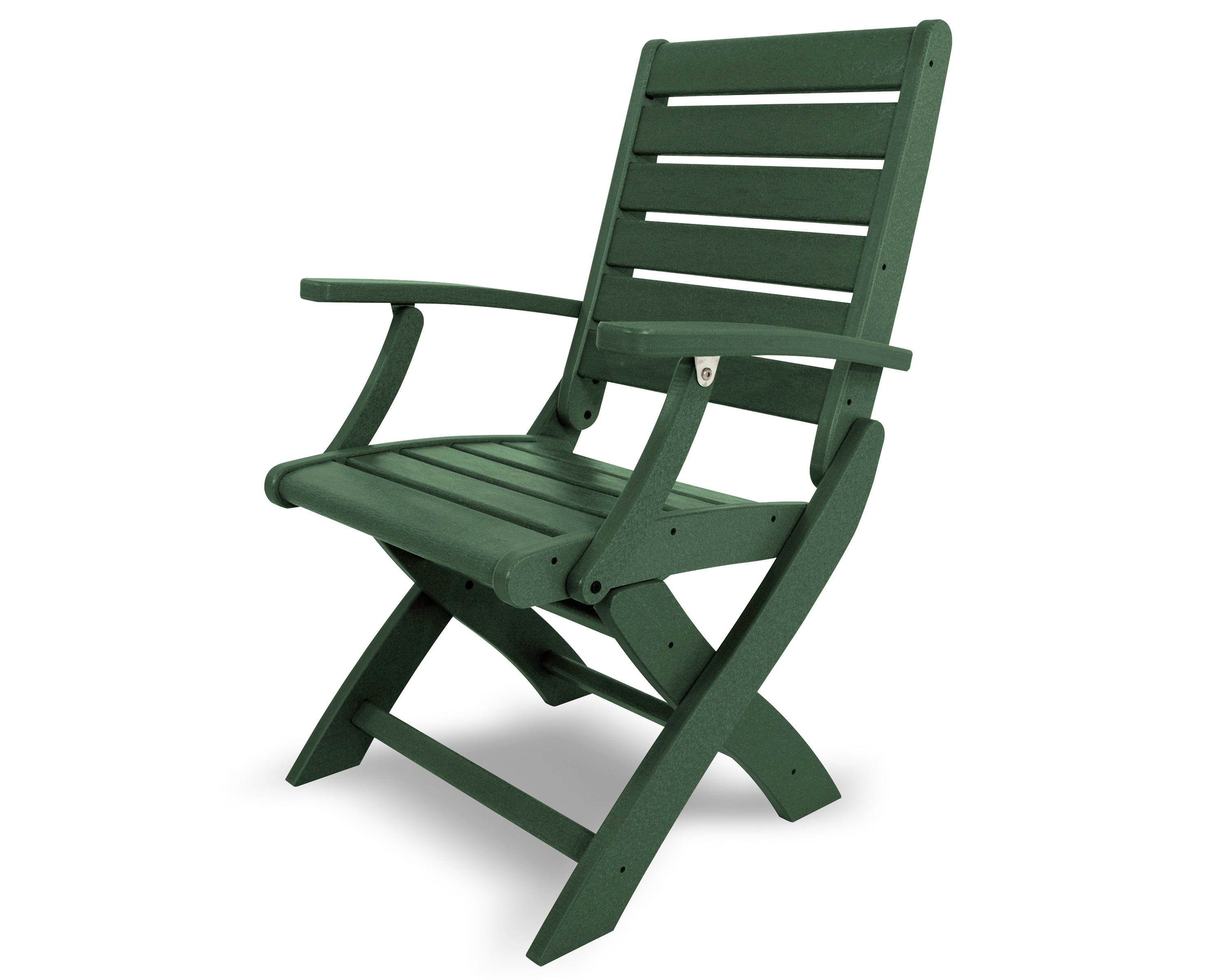 POLYWOOD® Signature Folding Chair in Green