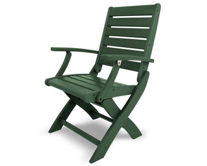 POLYWOOD® Signature Folding Chair in Green