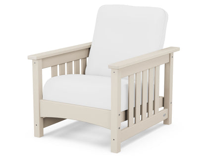 POLYWOOD® Club Mission Chair in Sand / Natural