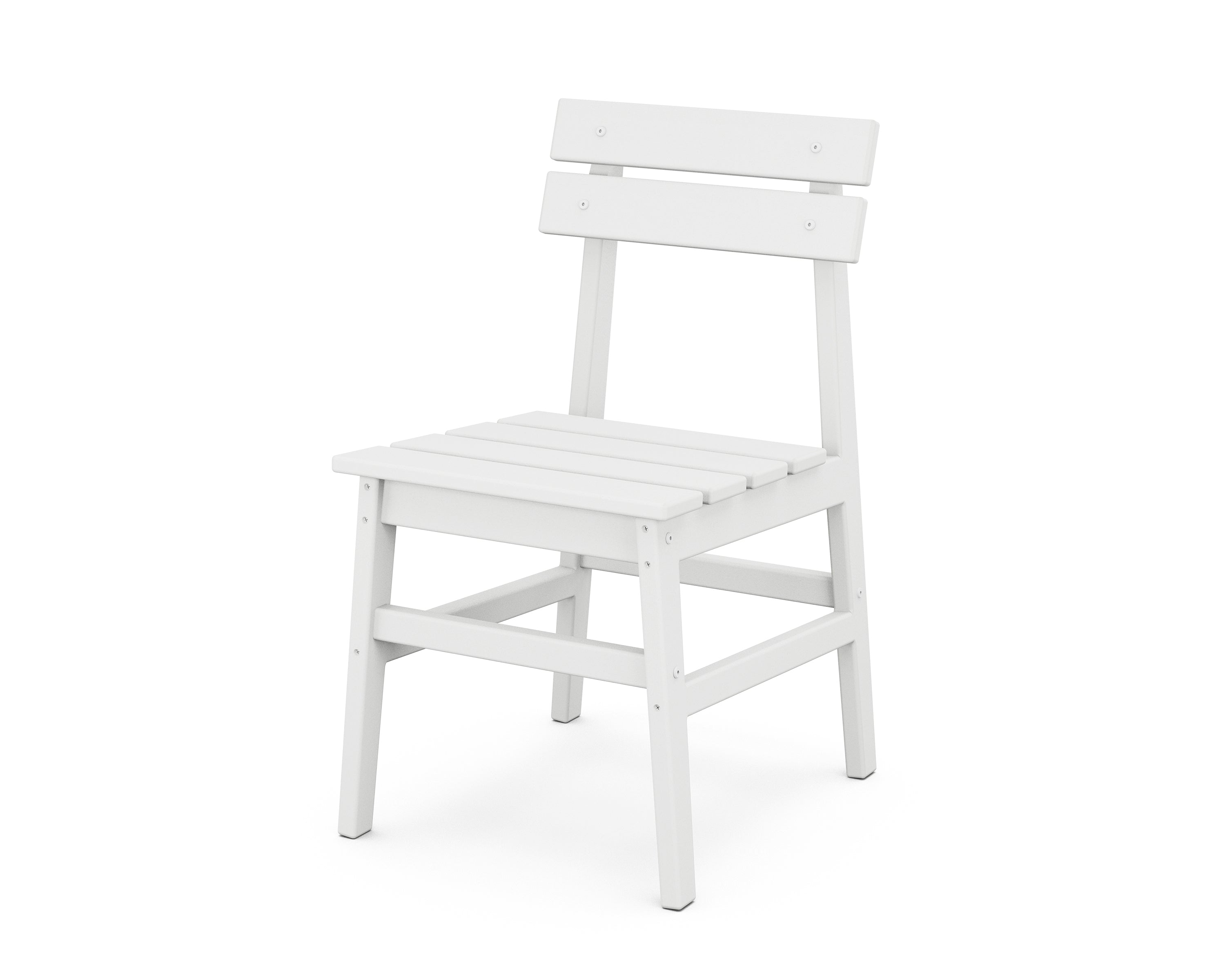 POLYWOOD® Modern Studio Plaza Chair (Single) in White