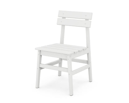 POLYWOOD® Modern Studio Plaza Chair (Single) in White