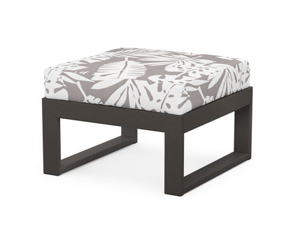 Unbranded Modular Ottoman - Modern in Vintage Coffee / Leaf Grey Mist