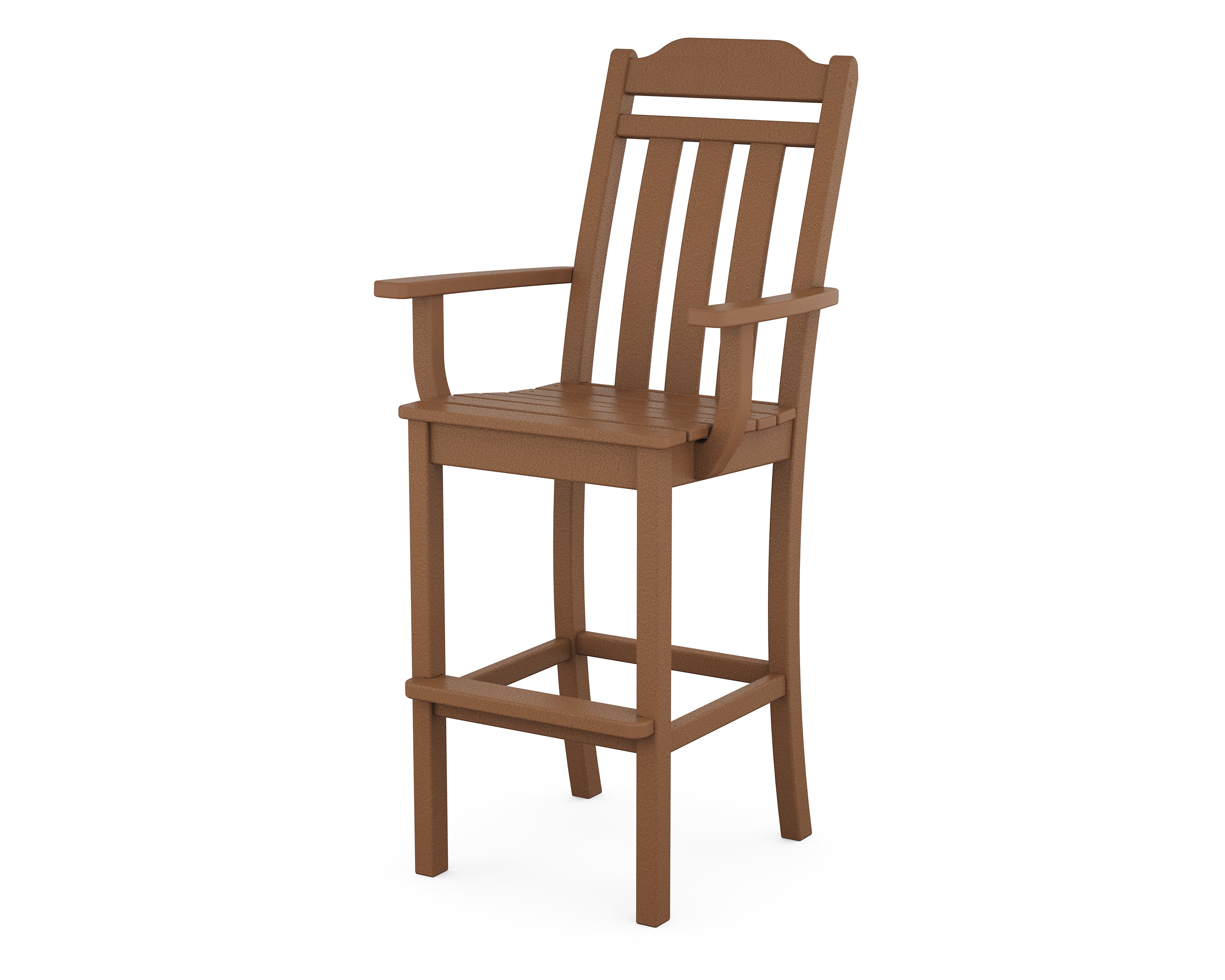 Country Living Cottage Bar Arm Chair in Teak