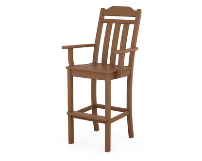 Country Living Cottage Bar Arm Chair in Teak