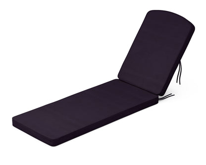 Martha Stewart by POLYWOOD® Chinoiserie Chaise Cushion in Navy Linen