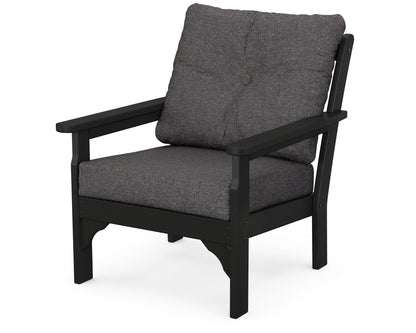Vineyard Deep Seating Chair - Black