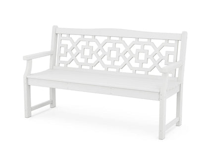 Chinoiserie 60" Garden Bench