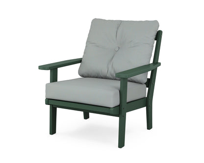 POLYWOOD® Oxford Deep Seating Chair in Green / Spa