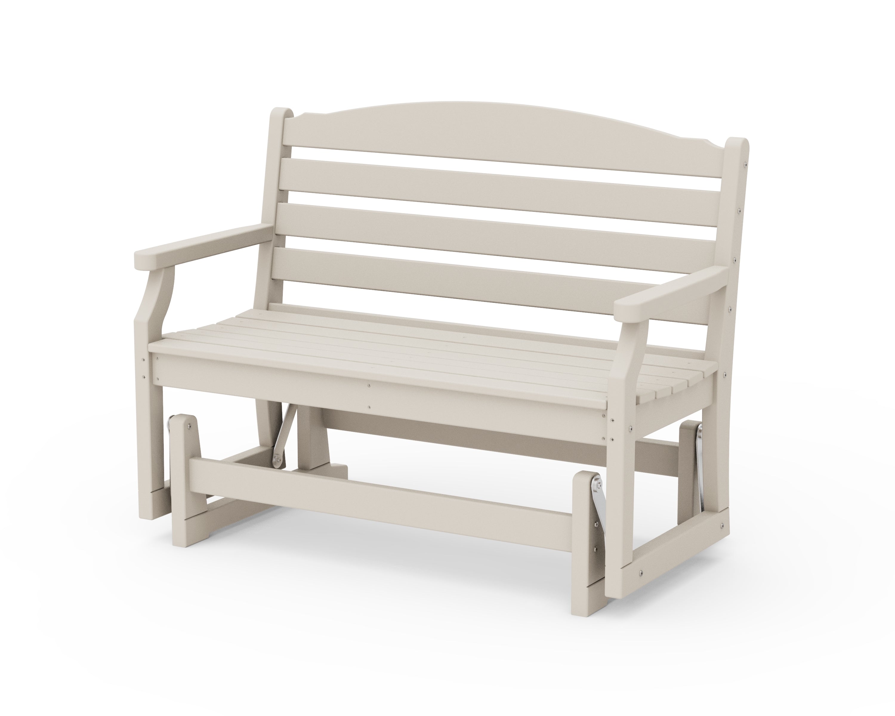 POLYWOOD® Savannah 48" Glider in Sand
