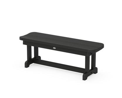 POLYWOOD® Park 48" Backless Bench in Black