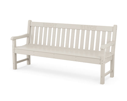 POLYWOOD® 72" Buddy Bench in Sand