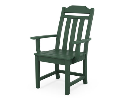 Country Living Cottage Dining Arm Chair in Green