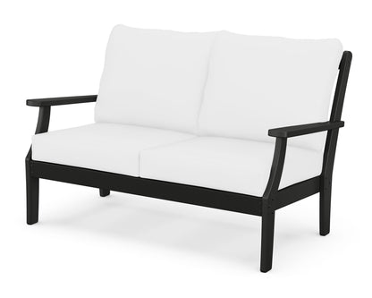 Braxton Deep Seating Loveseat - Black