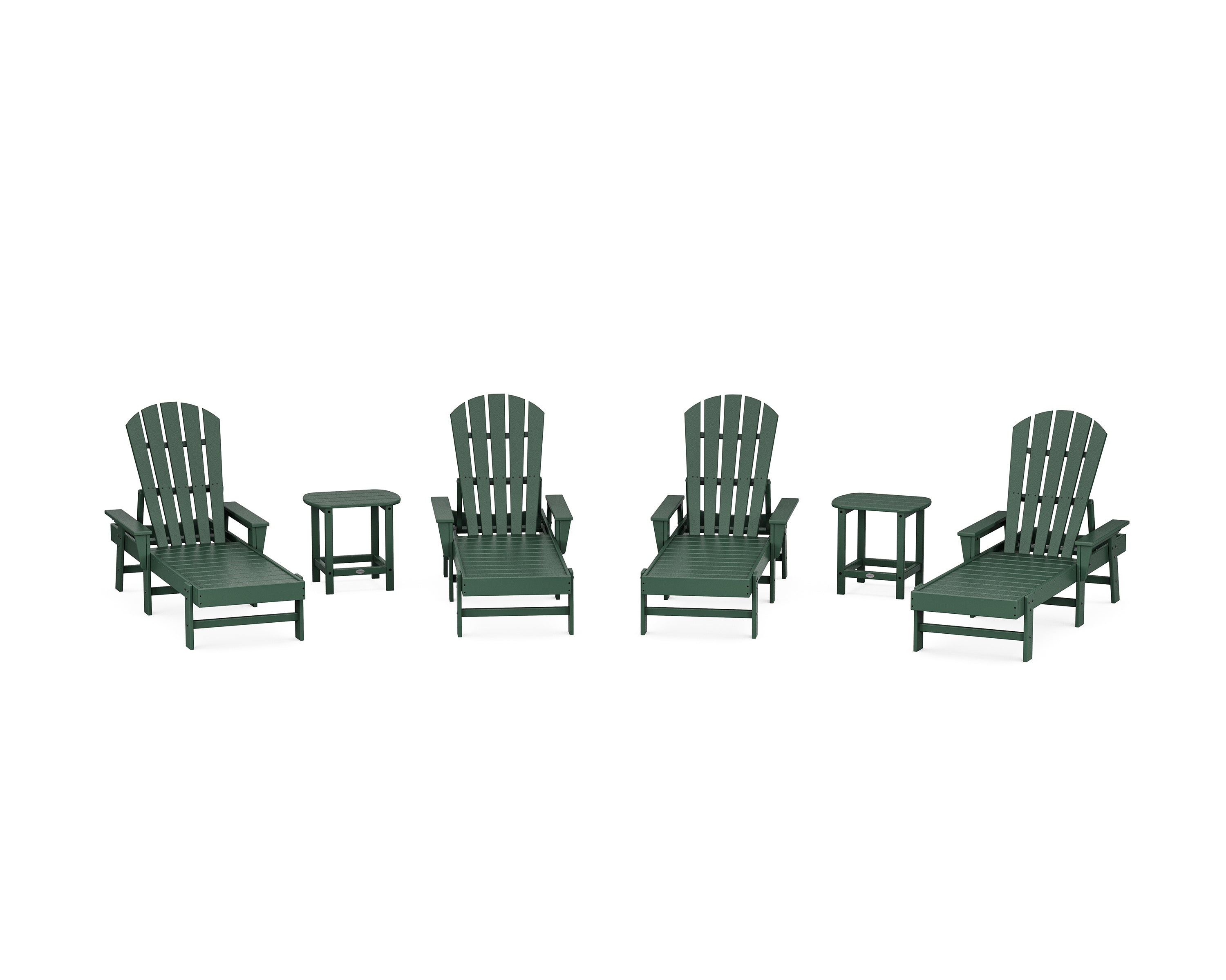 POLYWOOD® South Beach Chaise 6-Piece Set in Green