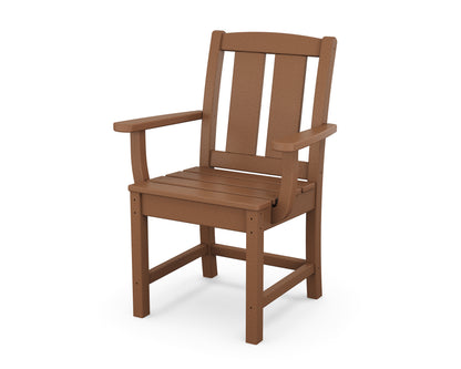 POLYWOOD® Mission Dining Arm Chair in Teak