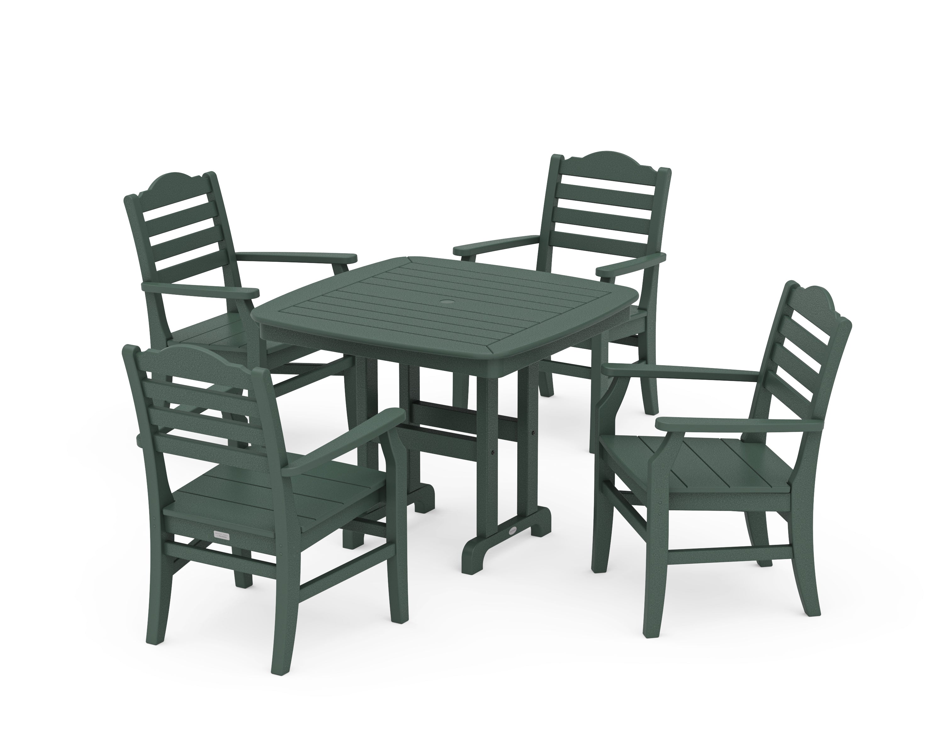 POLYWOOD® Savannah 5-Piece Dining Set in Green