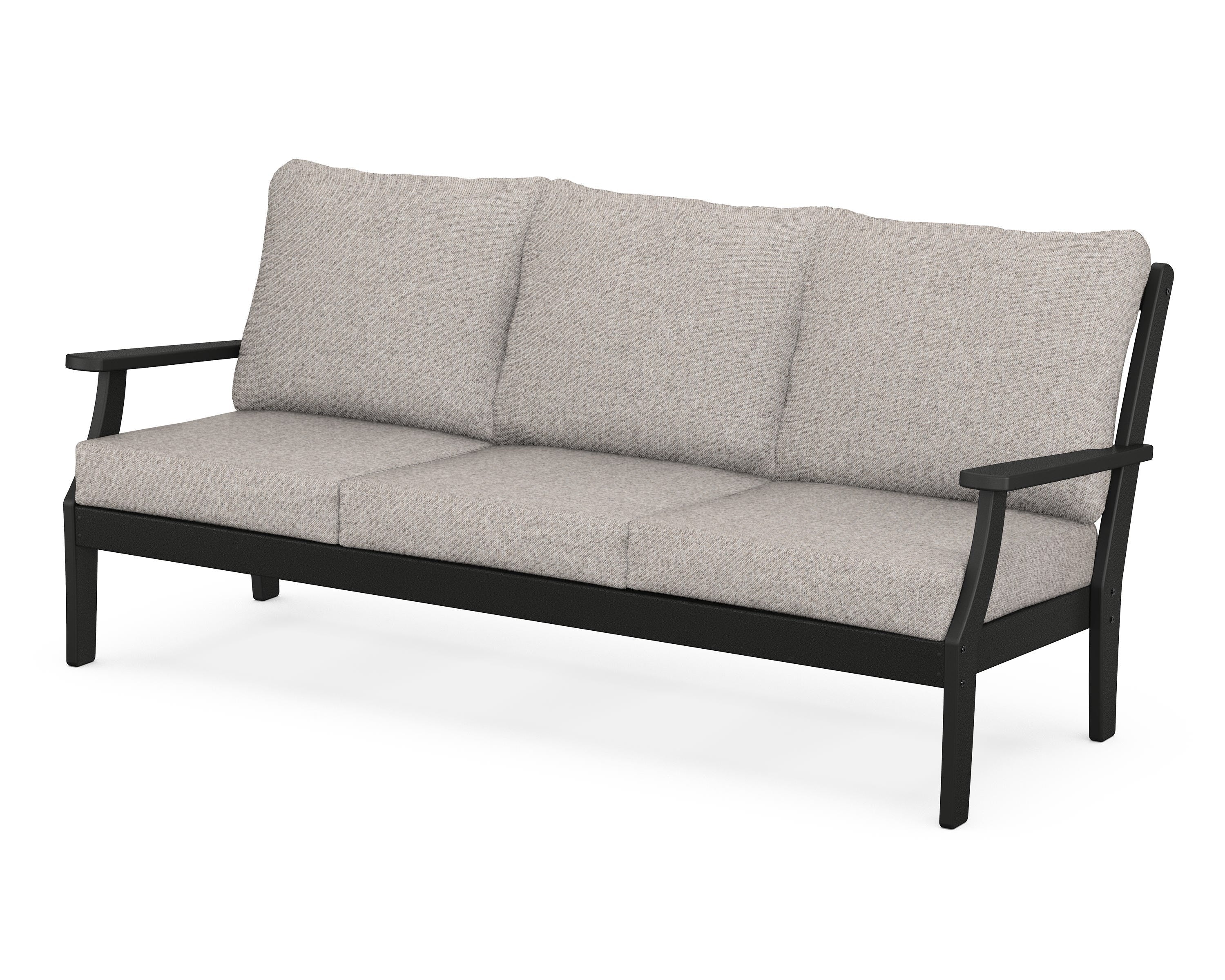 Braxton Deep Seating Sofa - Black