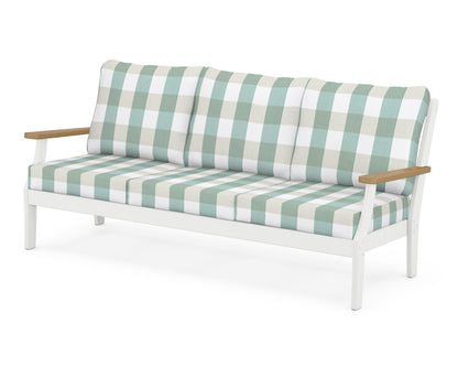 Braxton Deep Seating Sofa - White