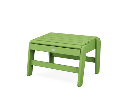 POLYWOOD® Grand Upright Adirondack Ottoman in Lime