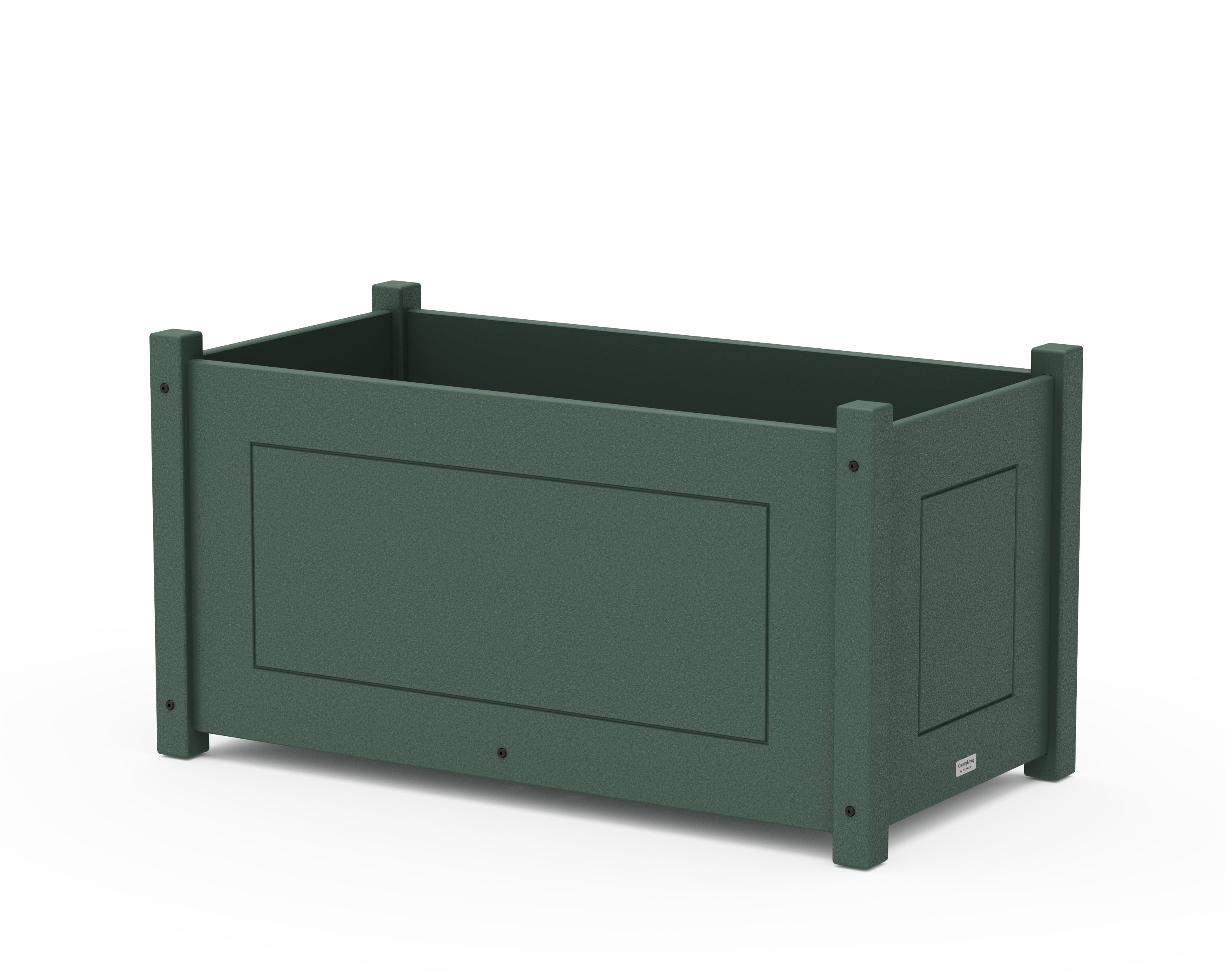 Country Living Country Living Large Rectangle Double Planter Box in Green